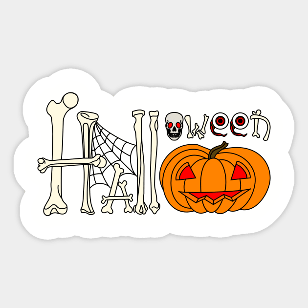 Halloween Sticker by senkova